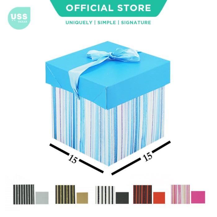 

Gift Box Stripe / Kotak Kado / Gift Box Lucu / Gift Box Small 9801 056