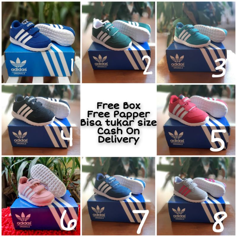 Sepatu Anak Laki Dan Sepatu Sneakers Anak Perempuan Adidas Sepatu Anak Umur 1 Tahun Premium Quality