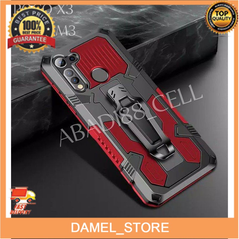 POCO M3 POCO M3 PRO POCO X3 POCO F3, Hard Case Crystal Standing Robot