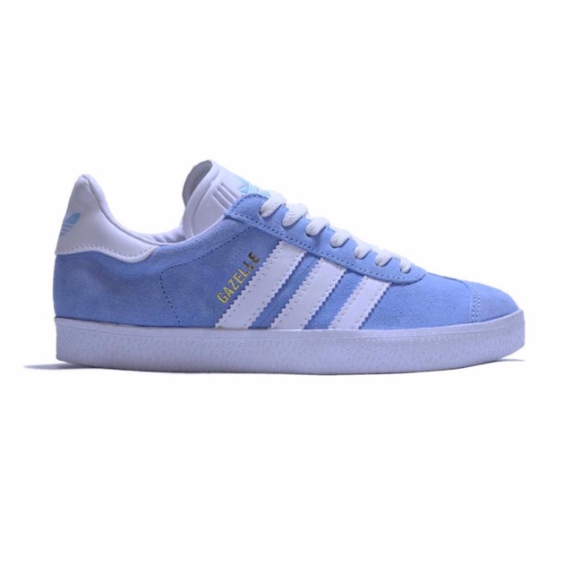 Sepatu Adidas Gazelle blue ice original