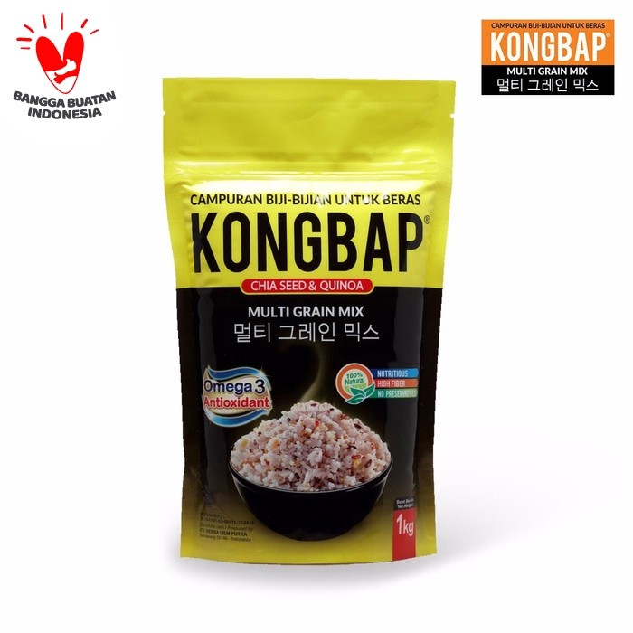 

Eksklusif Kongbap Multi Grain Mix Chiaseed & Quinoa - 1 Kg Berkualitas