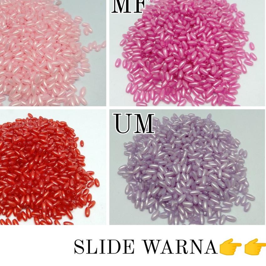 ♣ MANIK LILIN / MOTE LILIN / MANIK LILIN PADI / MUTIARA LILIN PADI 3X6 ☆