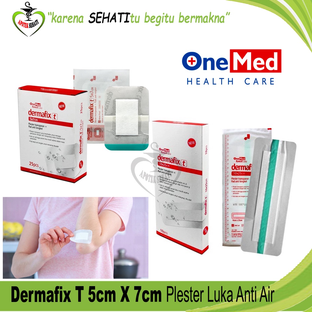 Dermafix T Anti Air Plester Perban Verban Luka Transparant