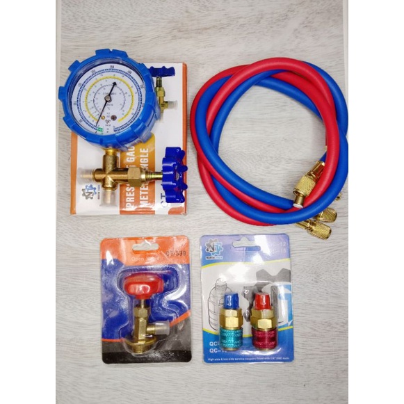 Paket Sparepart Alat isi freon mobil