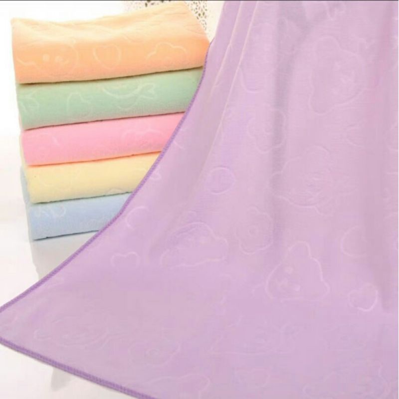 HANDUK BAYI EMBOS BERUANG 140X70