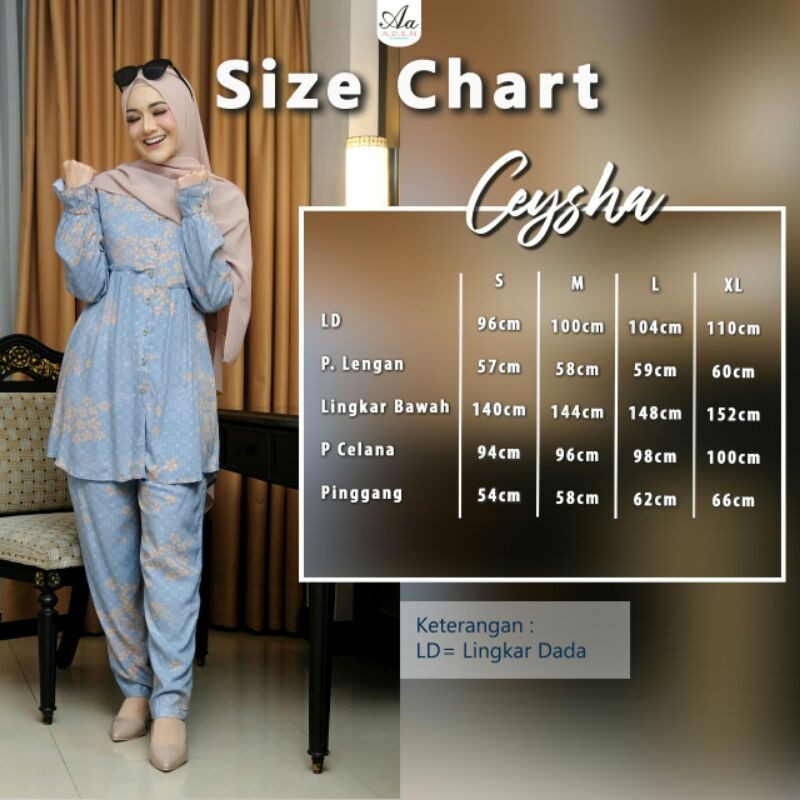 CEYSHA SET BY A.D.E.N HIJAB || ORI ADEN