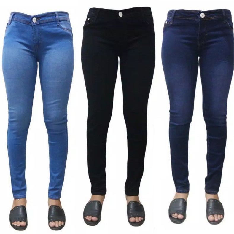 celana Jeans Wanita Bahan Premium Jeans Size 27 - 34