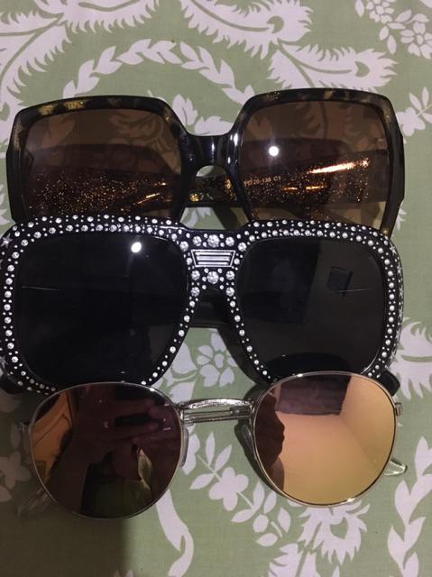 [bayar Di Tempat]kacamata Sunglass Bentuk Kotak Gaya Retro Untuk Wanita