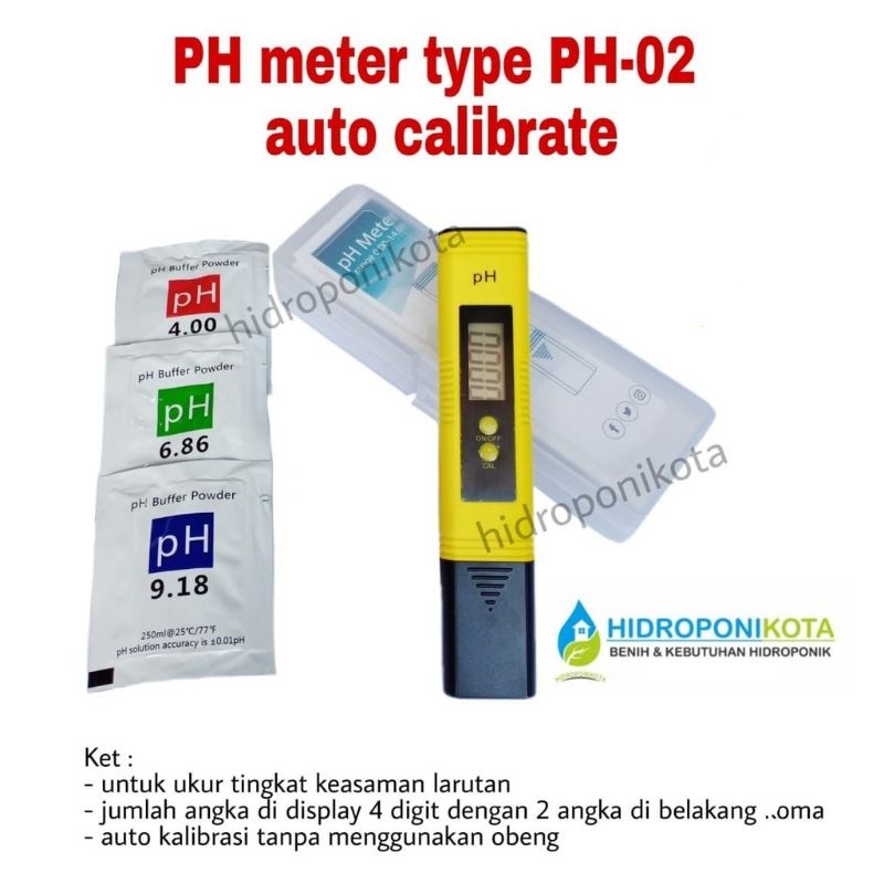 alat ukur tds meter ph meter - alat ukur hidroponik - alat hidroponik