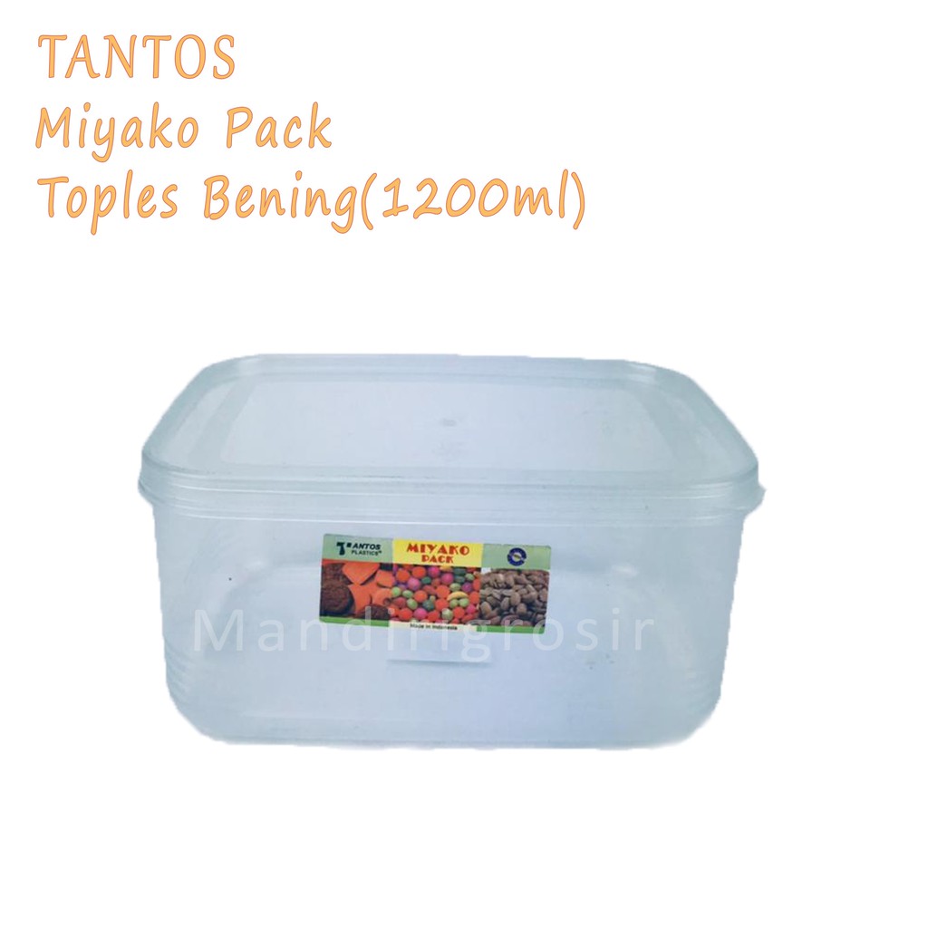 Tantos * Miyako Pack * Toples Bening * Toples Plastik * 5207