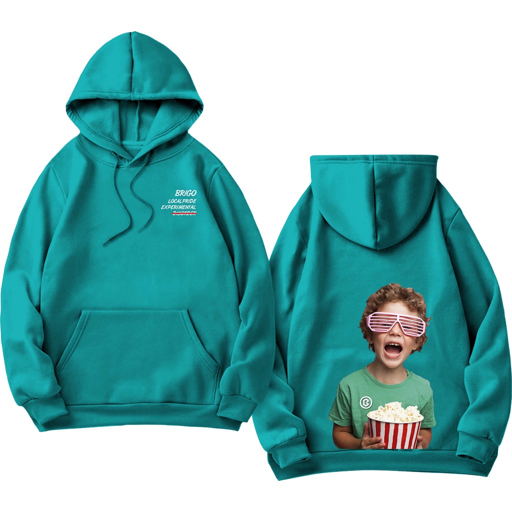 BRIGO Jumper Hoodie disorder II Sweater Hoodie BRIGO disorder Sablon DTF Fleece Cotton M-XXL (Pria &amp; Wanita) Free stiker&amp;Gantungan Kunci