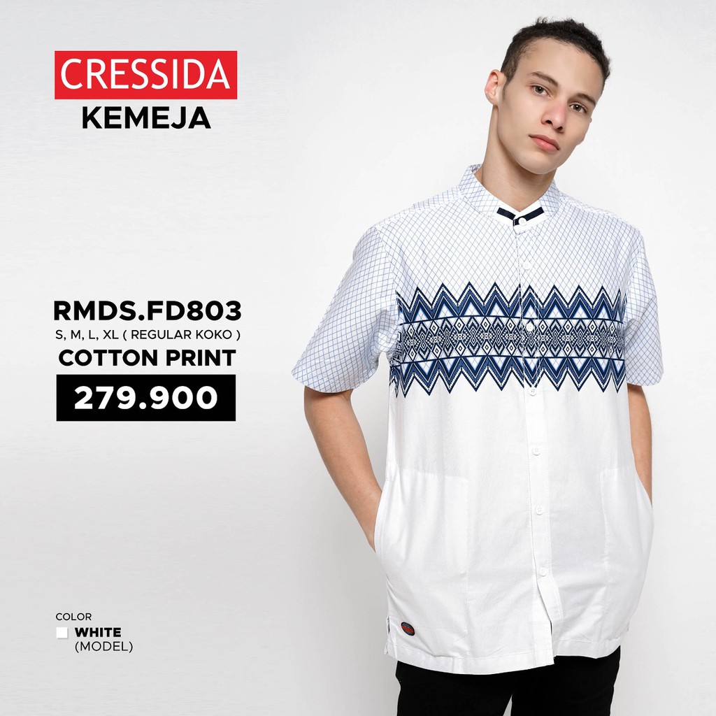 KEMEJA KOKO PRIA CRESSIDA. RMDS.FD803