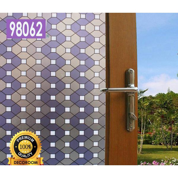 STICKER KACA MOTIF N98062 L120