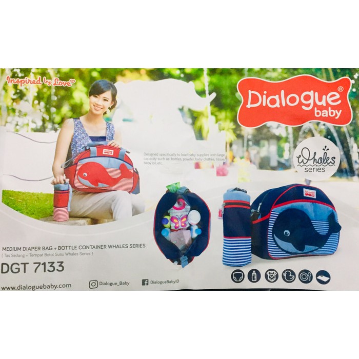 "Tas Perlengakapan Bayi Dialogue Baby"