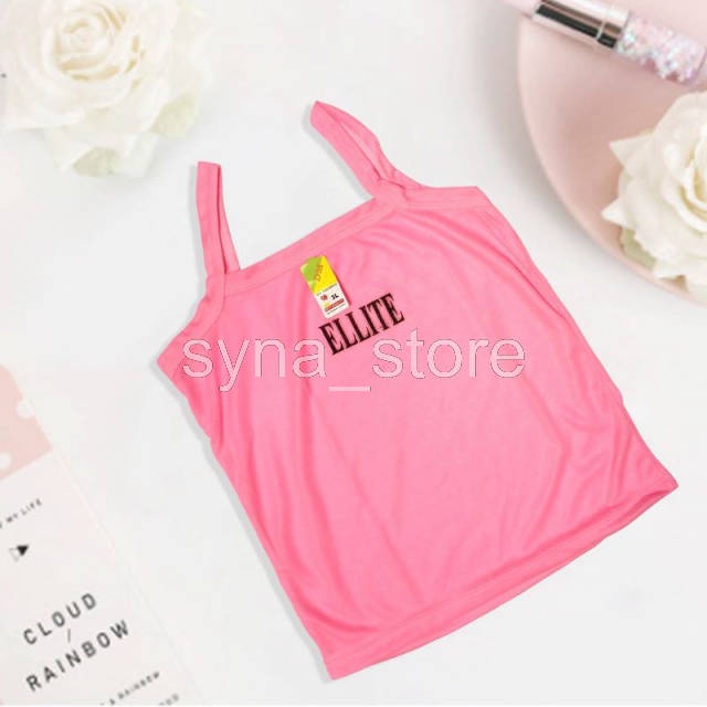 KAOS DALAM WANITA DEWASA ELLITE (12pcs)/KAOS DALAM ELLITE GROSIR/KAOS DALAM WANITA ELITE TANKTOP
