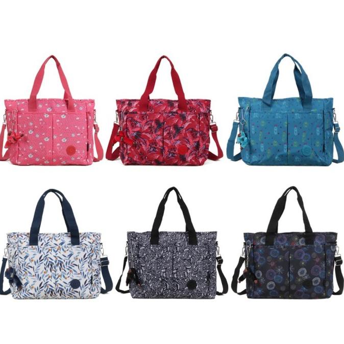 Harga Gudang Tas Kipling Selempang Wanita / Kipling Besar / Import / 13128 Motif