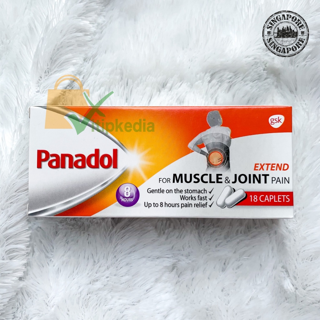 READY Panadol Extend muscle & joint pain Singapore - 18 Tablets