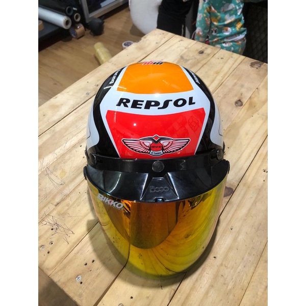 Helm MHR motif original malaysia