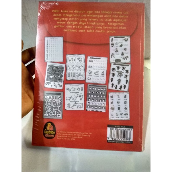 BUKU PAUD DAN TK PAKET KOMPLIT 7 IN ONE