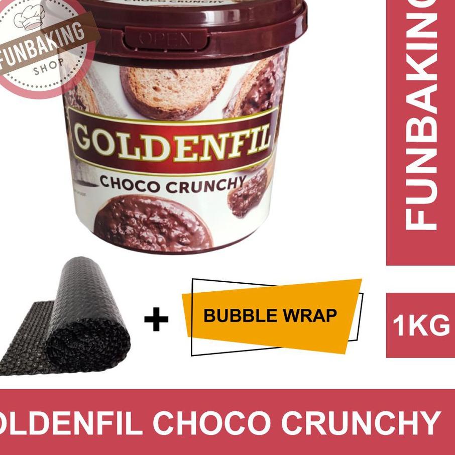 

SALE!!FunBaking - GOLDENFIL Selai Coklat 1 KG FREE BUBBLE WRAP|KD4