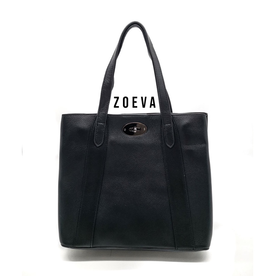 ZOEVA 𝙆𝙐𝙇𝙄𝙏 𝙎𝘼𝙋𝙄 𝘼𝙎𝙇𝙄 Shoulder Bag Tas Selempang Wanita Sling Bag Tas Wanita Fashion [Simple]
