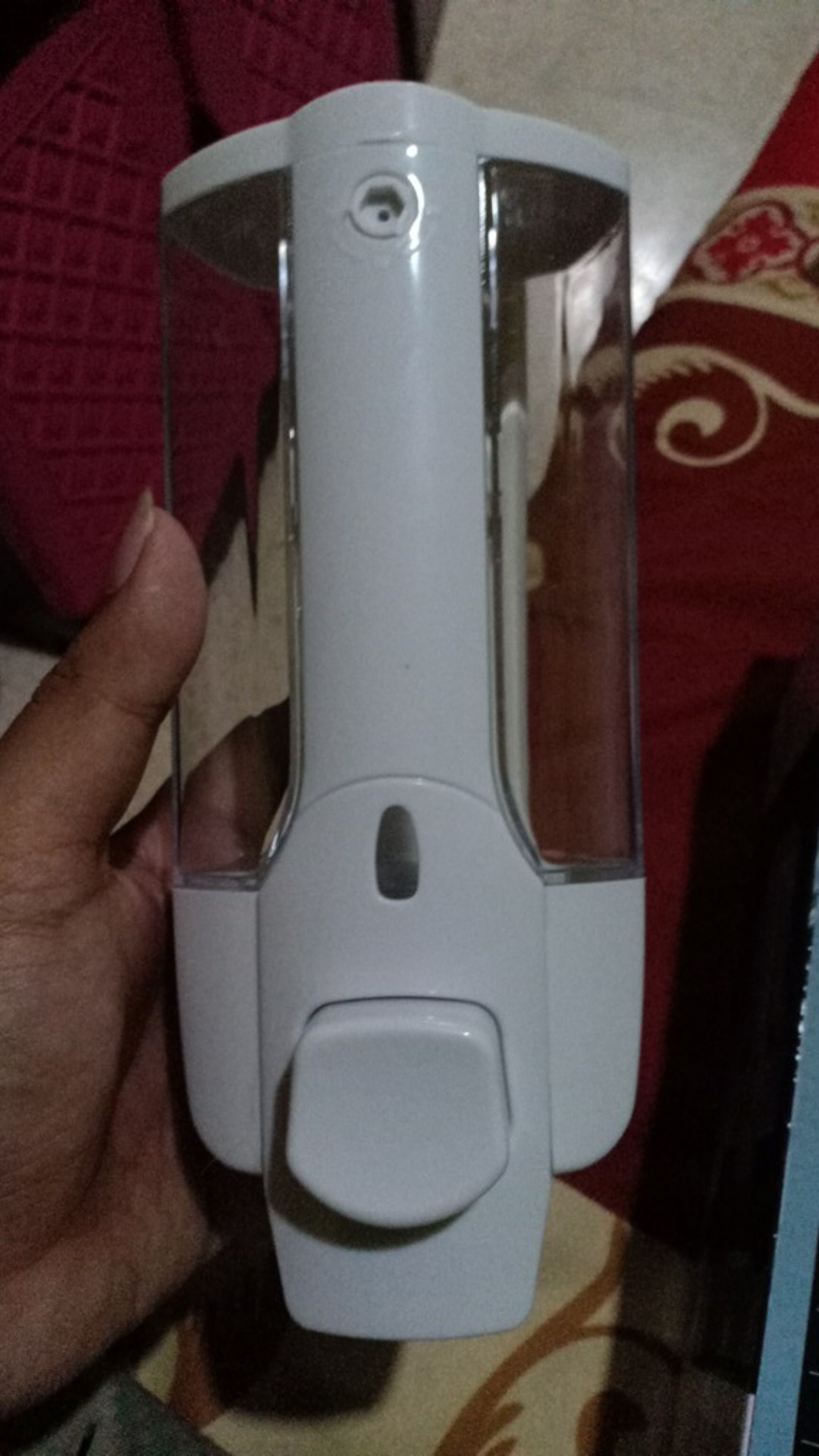 Dispenser Single Tabung Tempat Sabun Cair Dinding Hand Soap Cuci Tangan Kamar Mandi Wastafel Dapur