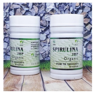 kapsul SPIRULINA JHP organic EZA bisa untuk masker spirulina