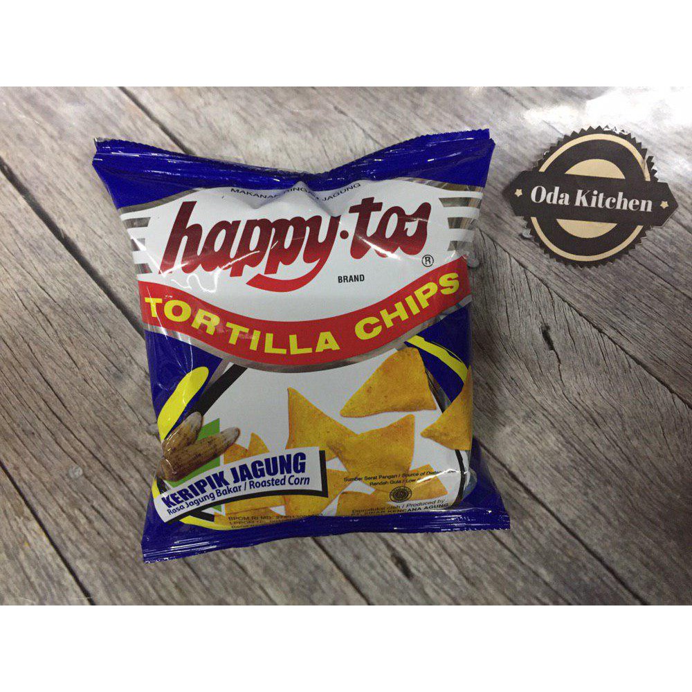 HAPPY TOOS SNACK CHIPSS ROASTED CORN PACK 55gr