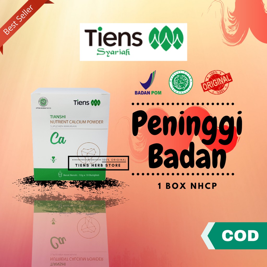 

Susu Peninggi Badan Tiens | Tianshi Nutrient Calsium Powder | NHCP Peninggi Badan Original