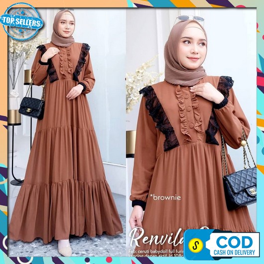 Zoe Gamis Lebaran 2022 Model Gamis Terbaru Remaja Syari Kekinian Terbaru 2022 Kondangan Wanita Moder