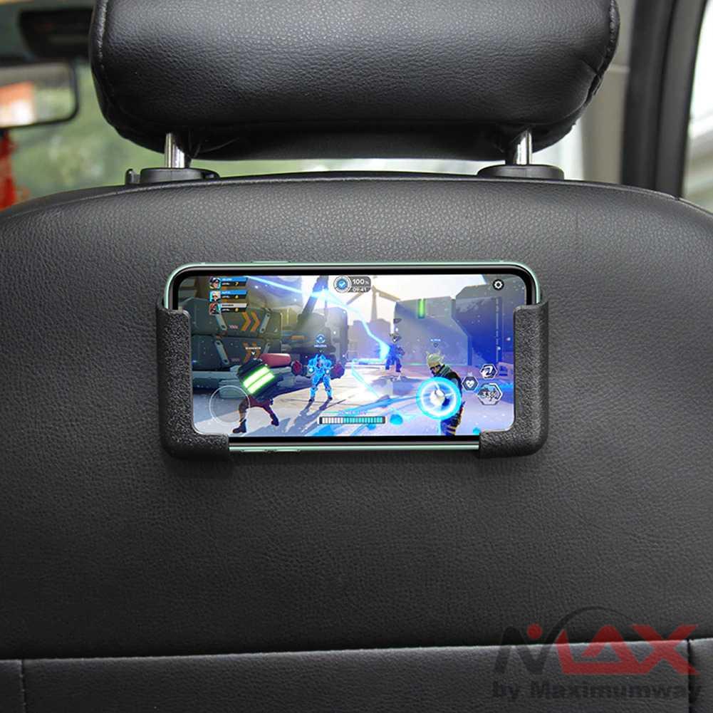 Holder HP Jog Belakang Mobil atau Dashboard Simple &amp; Praktis untuk semua jenis HP Smartphone Holder Multifungsi Interior Car Phone Mount Multifunction Phone Holder For Car Wall Mounted Wall Hook Mobile Phone Stand Auto Interior Storage Decore