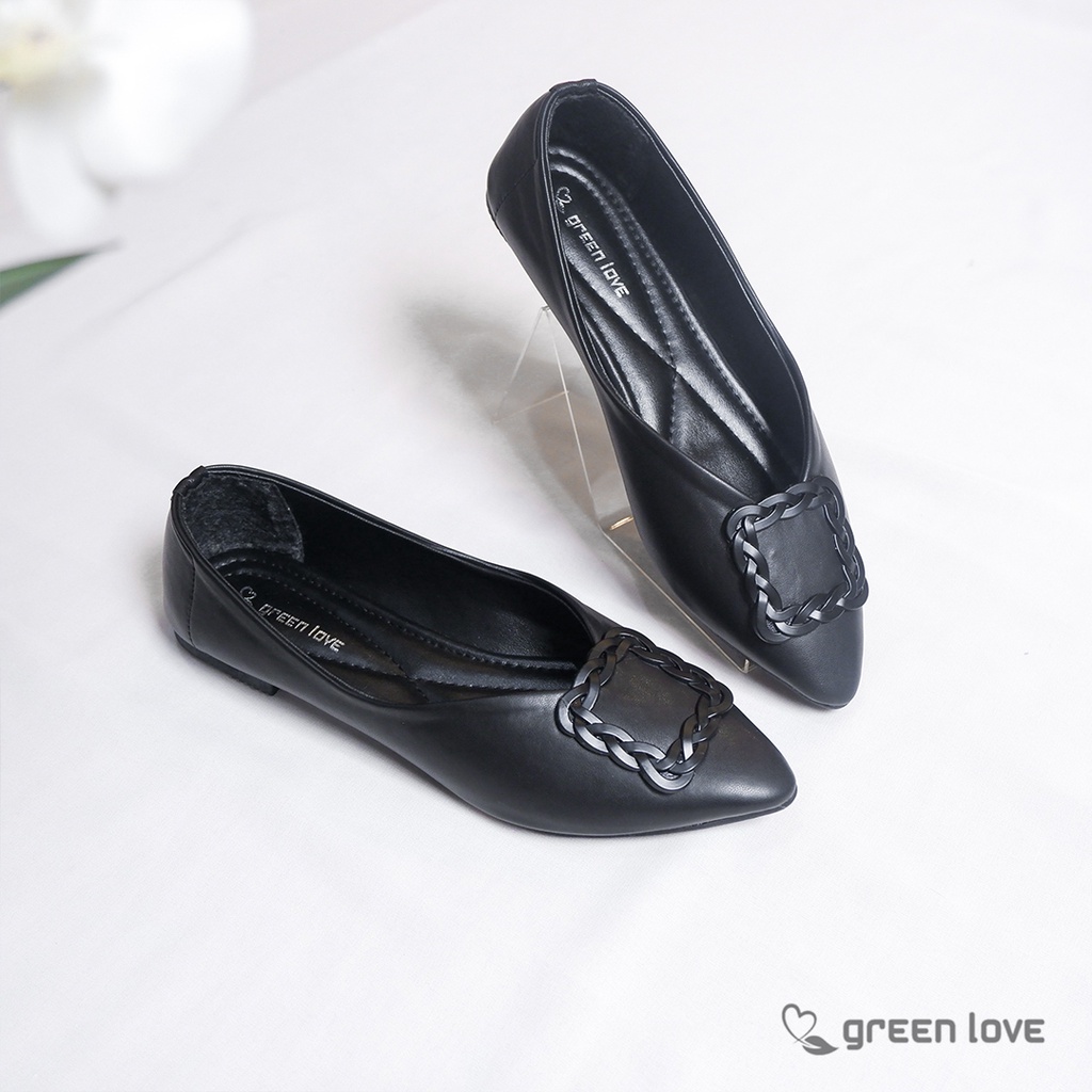 Green Love Sepatu Flat SOPHIA