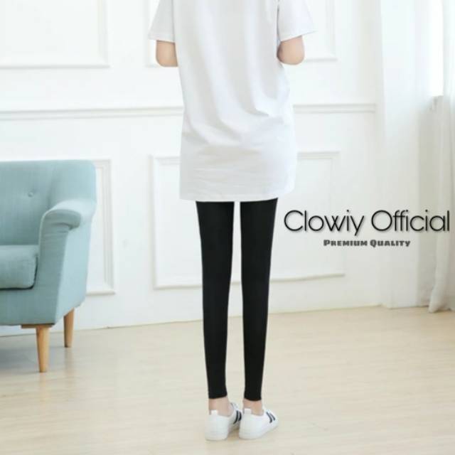 Clowiy Legging Panjang Spandex uk Sandar &amp; Jumbo