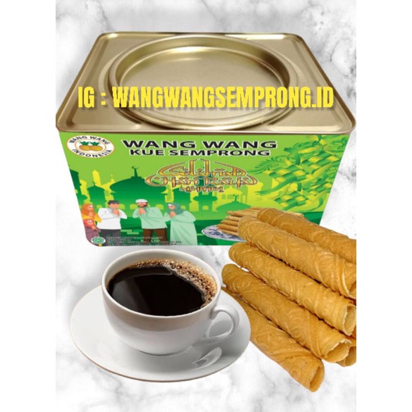Kue Semprong Kaleng Kecil