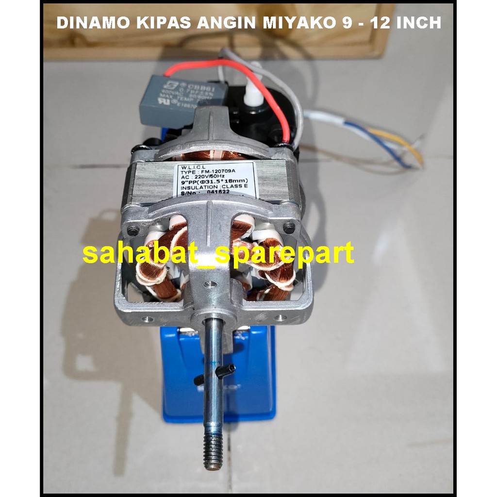 DINAMO KIPAS ANGIN MIYAKO  10 INCH ORIGINAL / SEKA1 10 INCH
