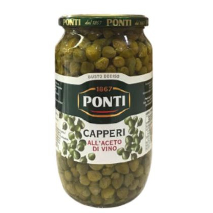

PROMO SPESIAL - PONTI CAPPERI ( ORIGINAL CAPERS IN WINE VINEGAR) 700 GRAM