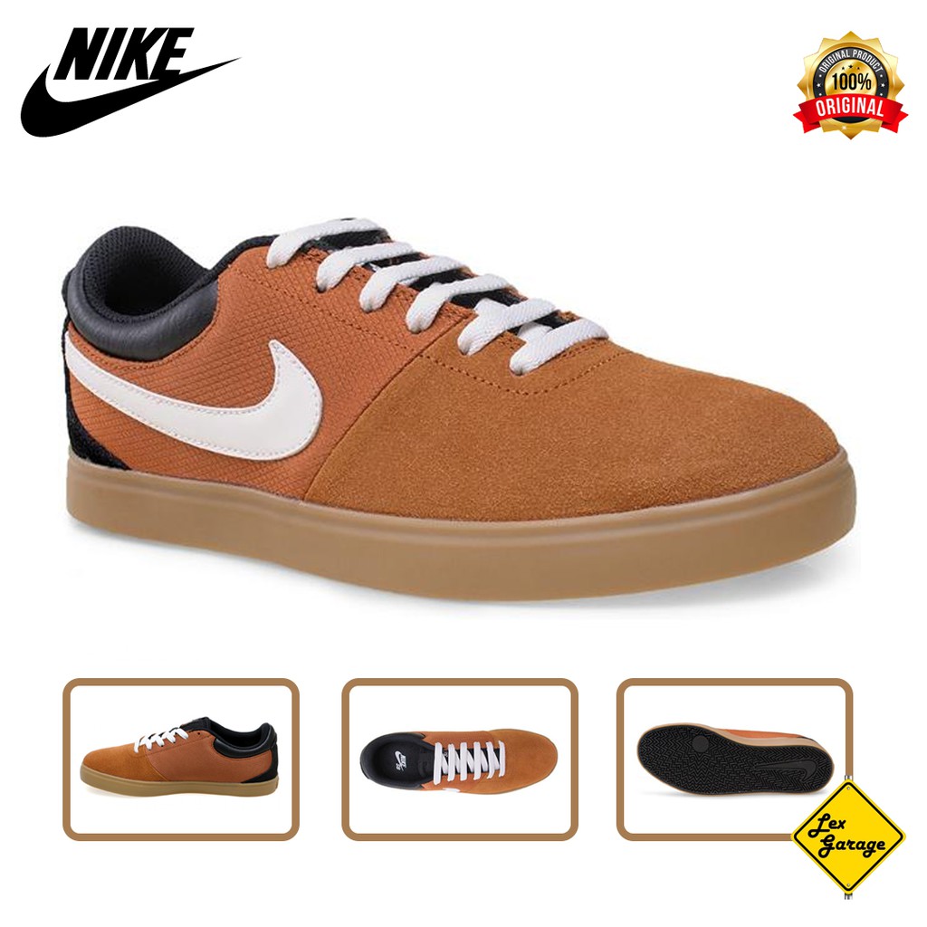 Sepatu Sneakers Pria Nike Rabona LR Brown Original