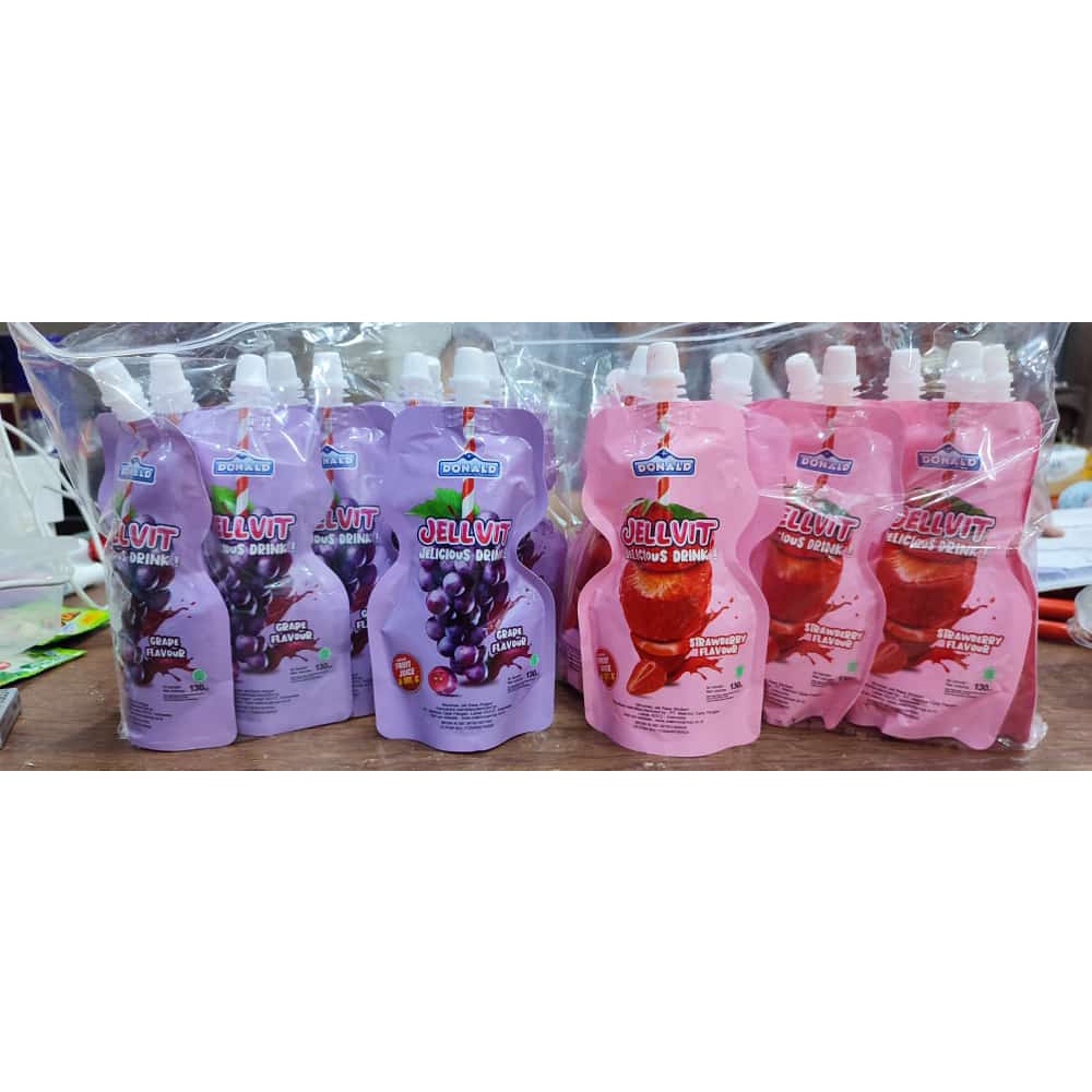 Donald jelly vit jelicious drink by nabati ( 10pcs x 130 ml)