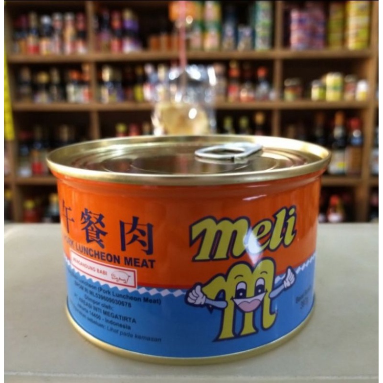 

DAGING MALING KALENG 397gram DAGING HAM BABI CANNED PORK LUNCHEON MEAT 397gram