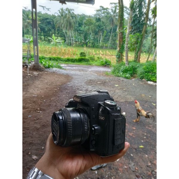 Nikon D90+lensa fix afd