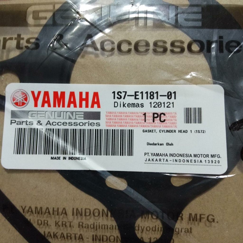 Gasket Cylinder Head Yamaha Jupiter Mx 1S7 E1181 01