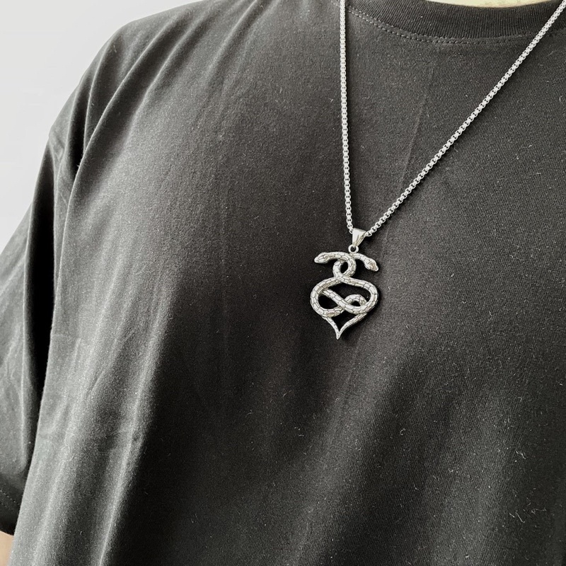 FAITH FADE - Twin Snake Necklace