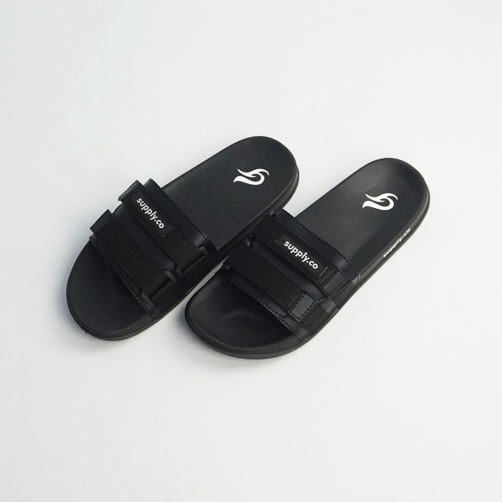 [SDL00001-6] Sandal slop / Sandal Slide webbing / sendal slide slippers  Footwear original Supply.Co-1
