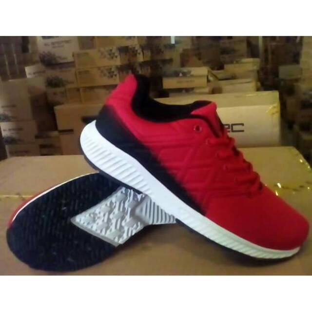 Sepatu spotec native red white