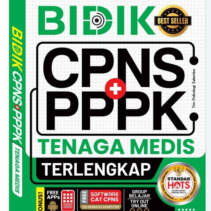 

BUKU BEST SELLER!!BIDIK CPNS + PPPK TENAGA MEDIS By Forum edukasi