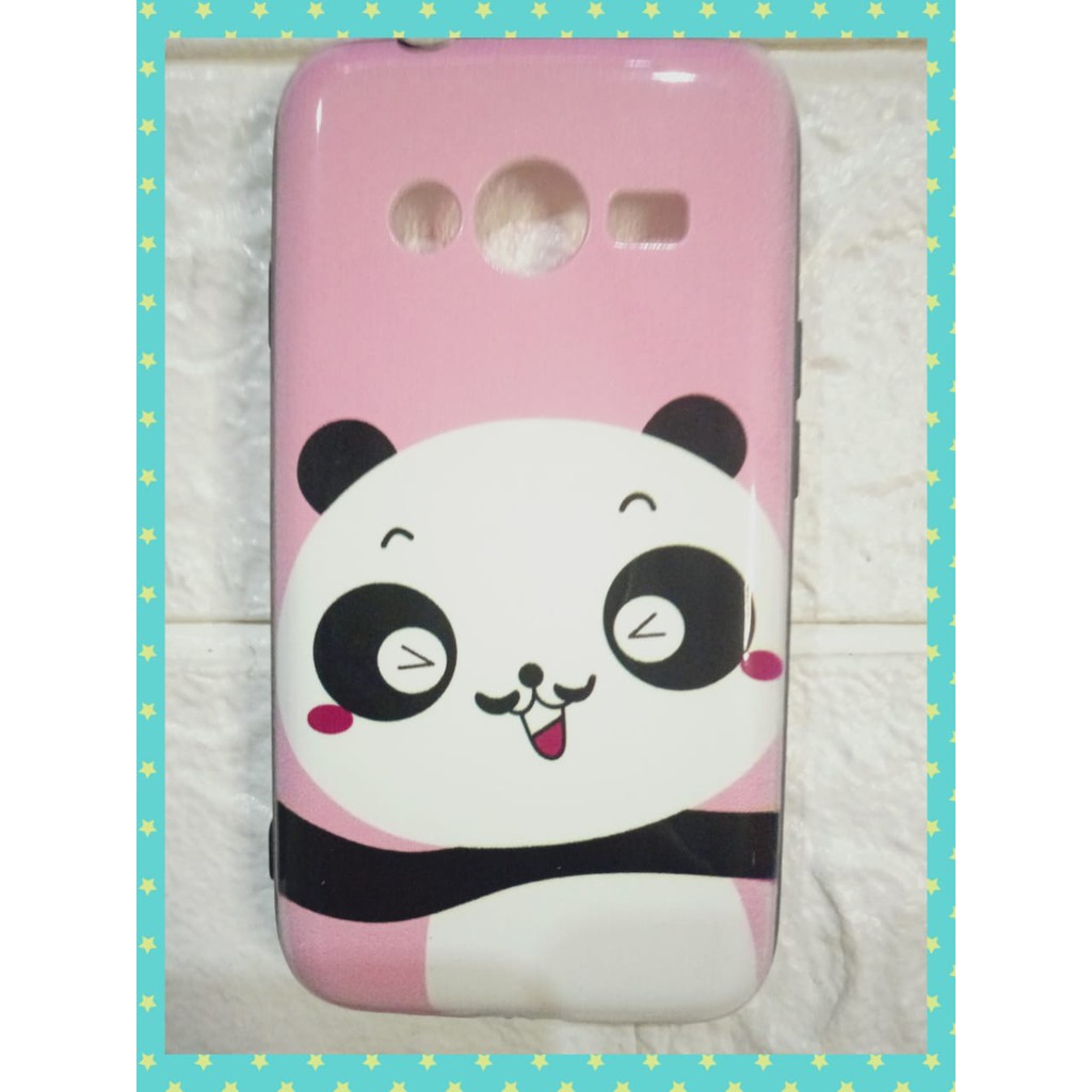 Case Samsung Galaxy ACE4 motif kartun Doraemon, Mickeymouse, Donald, Spiderman, Hellokitty, Panda