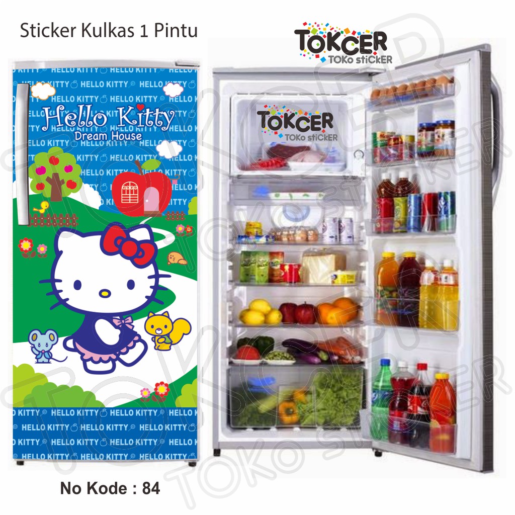 Stiker Kulkas Hello Kitty