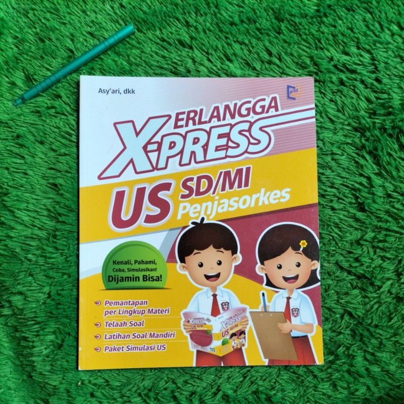 ORIGINAL BUKU ERLANGGA US X - PRESS US PENJASORKES SD