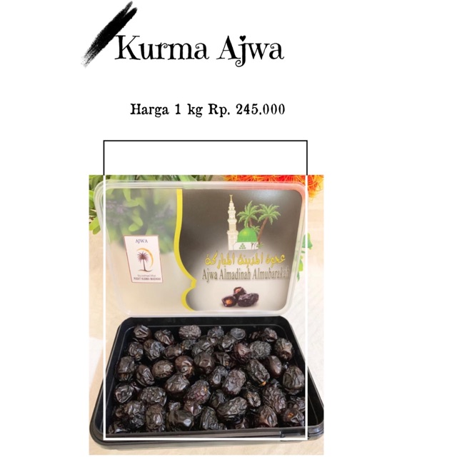 

Kurma Ajwa 1 Kg