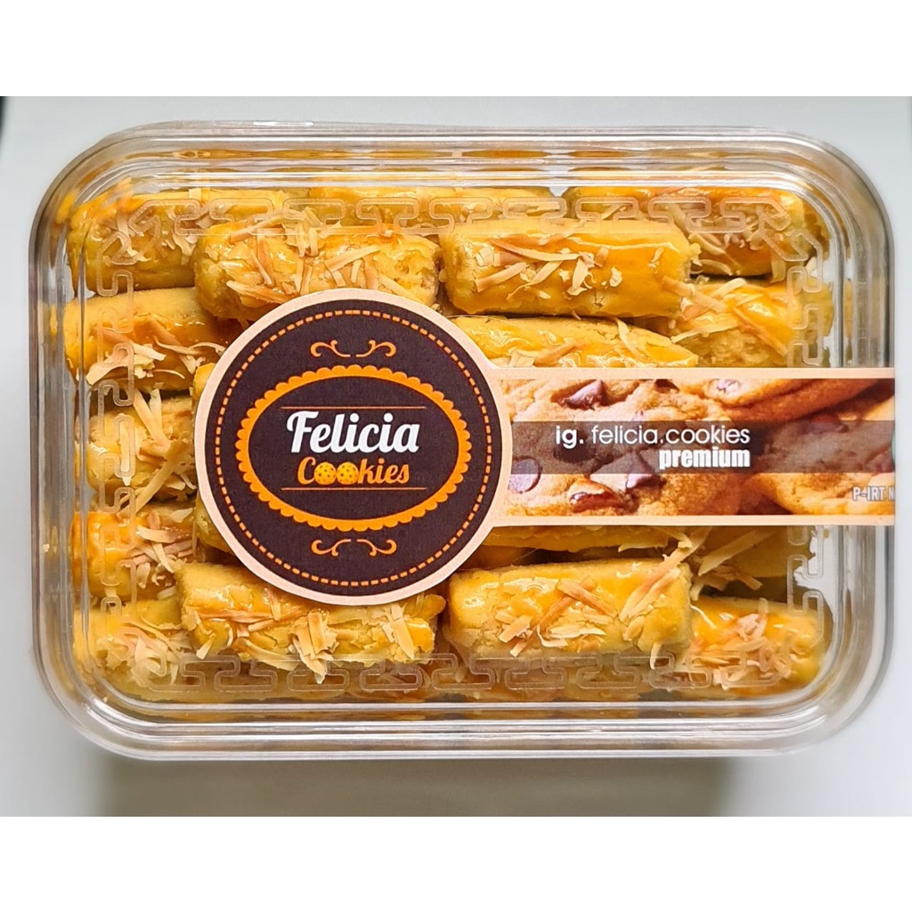 

Kastengel Keju Felicia Cookies